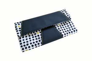 Portofel mare - Black dots